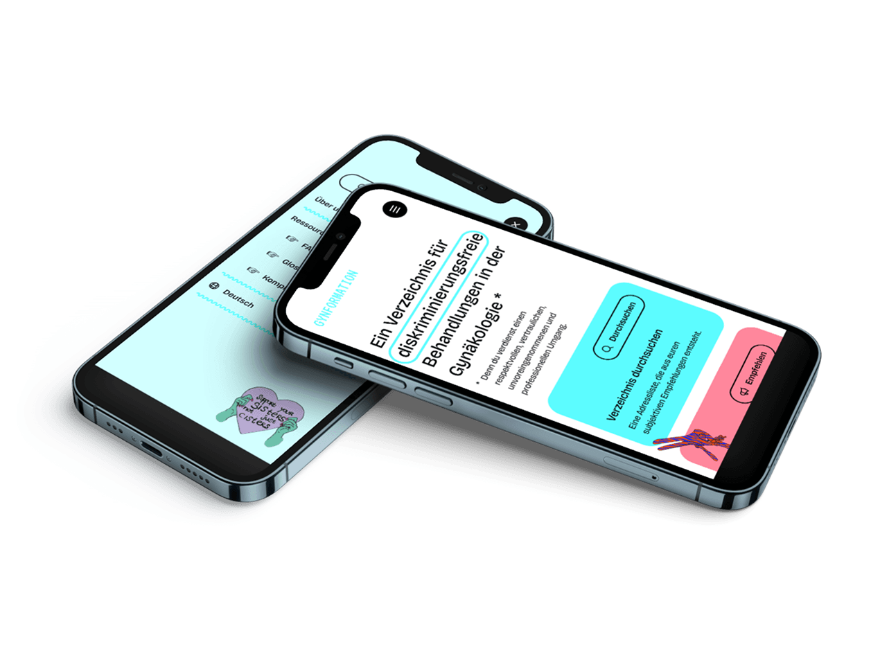 smartphones with gynformation screens
