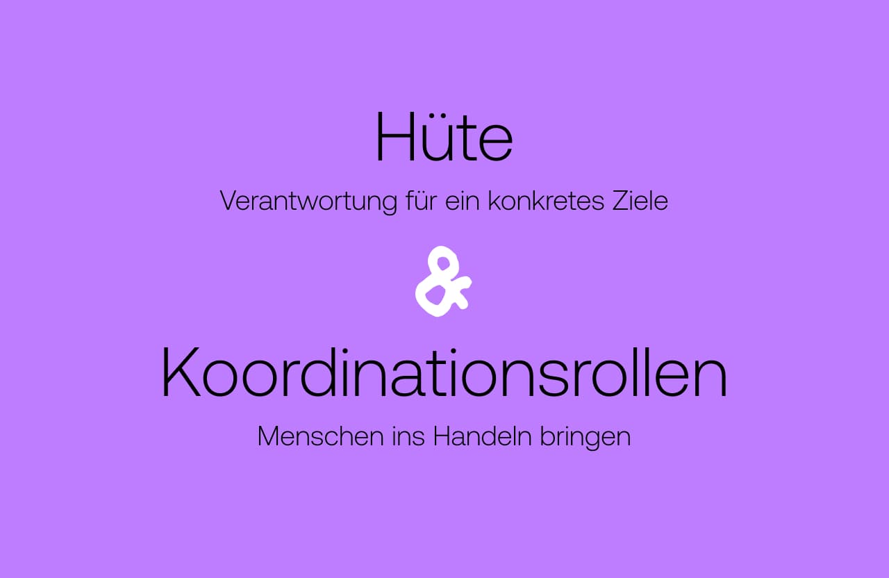 Beschreibung von Hüten und Rollen